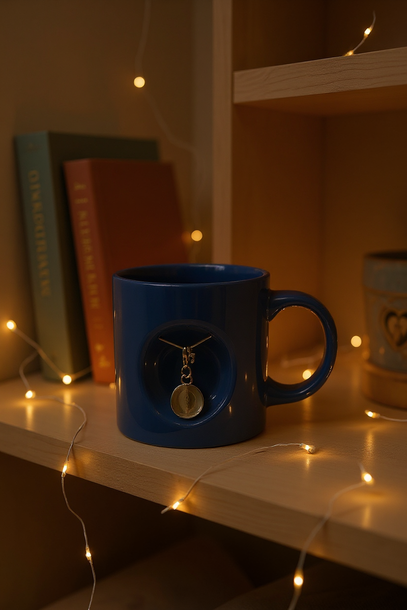 Blue Serenity Accent Mug | Perfect For Coffee Lovers