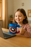 Marvel Comics Captain America Mug with Arm Handle