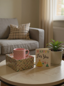 Ribbed Harmony Ceramic Mug | Gift for Minimalist Lovers