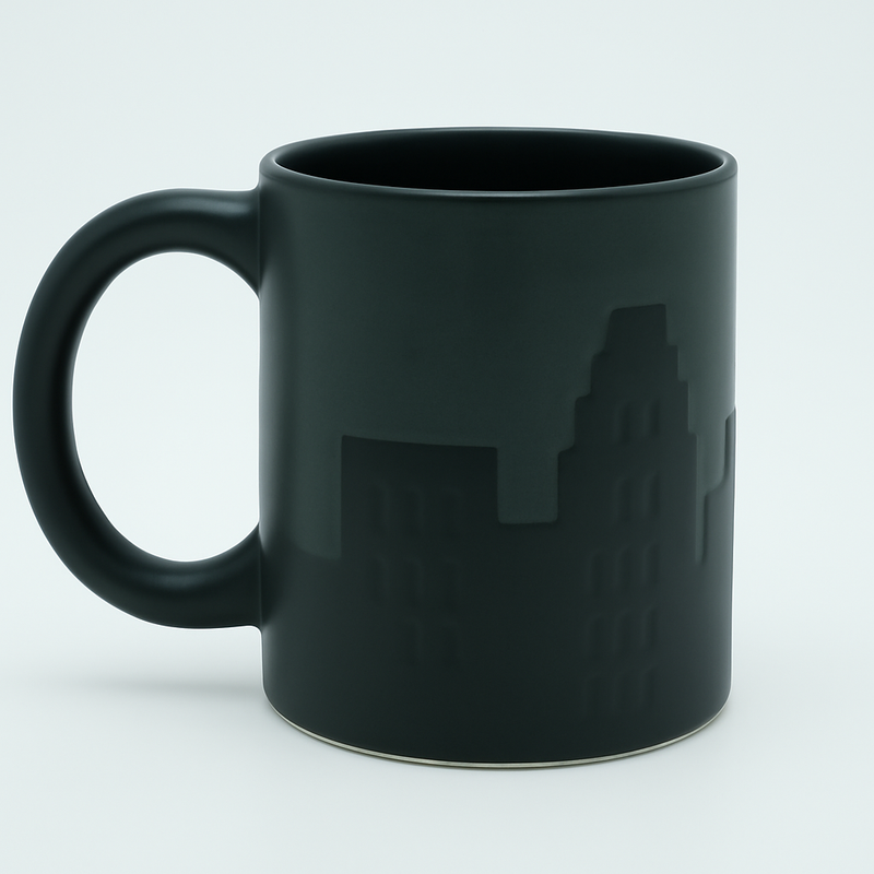 Spider-Man Black Ceramic Mug | Gift for Marvel Fans