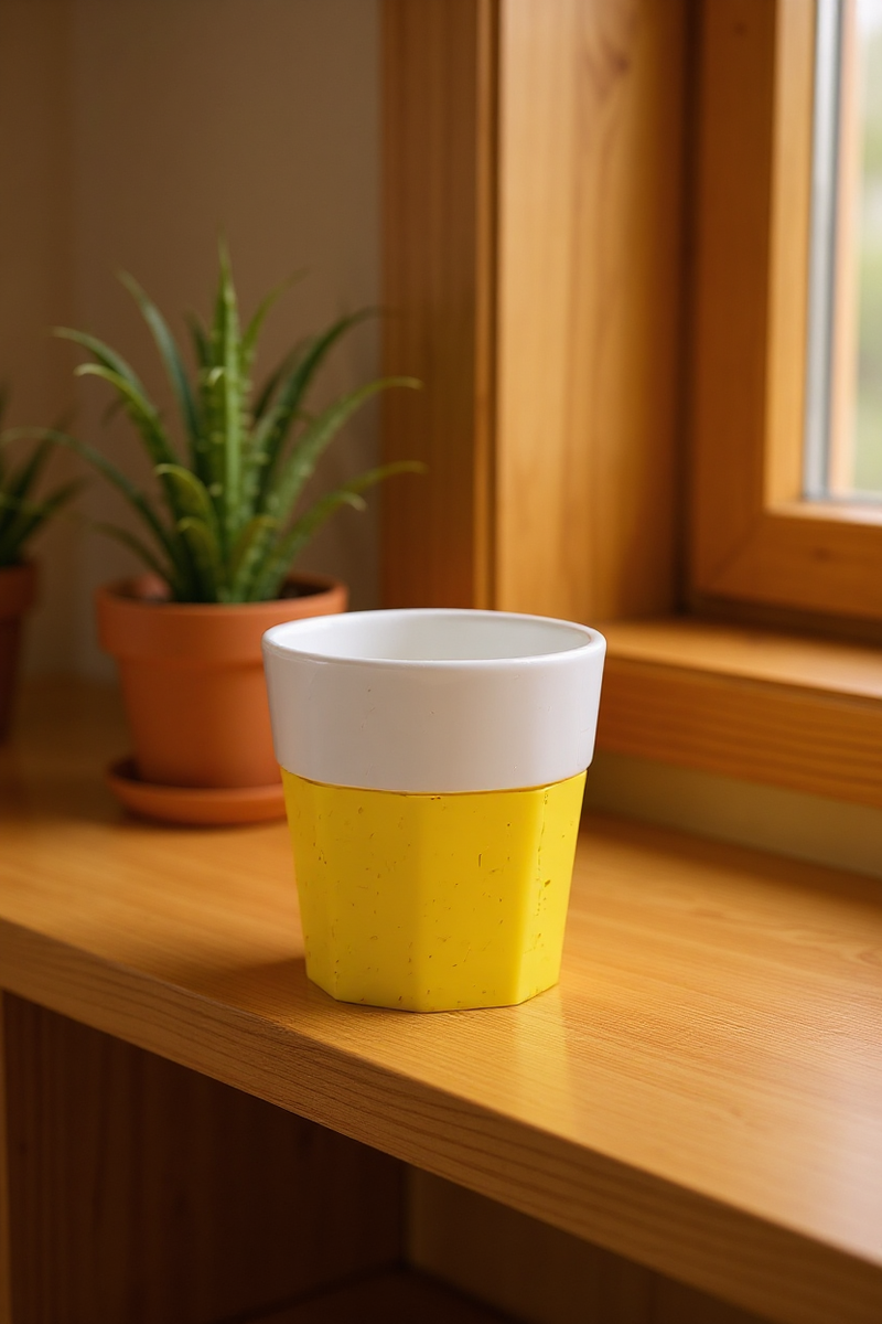 Ivory Sunshine Ceramic Mug | Gift for Everyday Joy