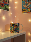 Retro Batman Comic Flashback Mug