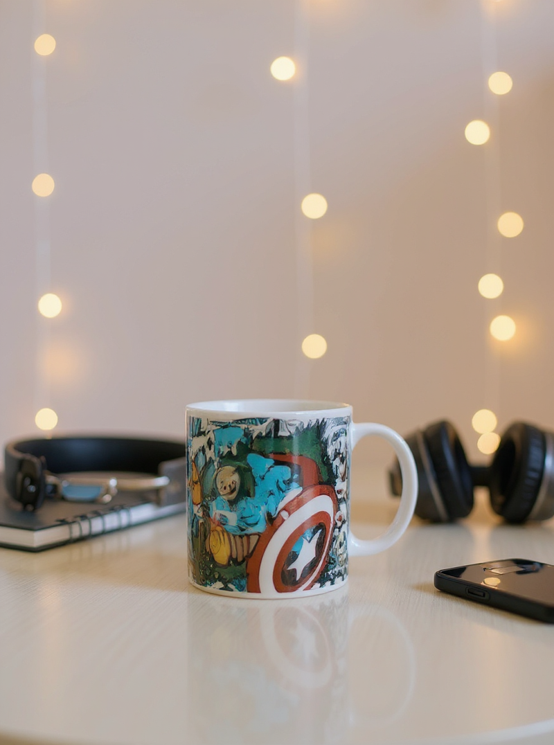 Marvel Captain America Ceramic Mug | Gift for Marvel Fans&nbsp;&nbsp;
