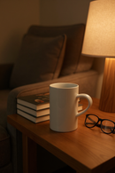 Classic White Serenity Long Mug