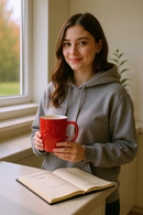 Red Fila Embossed Energy Mug