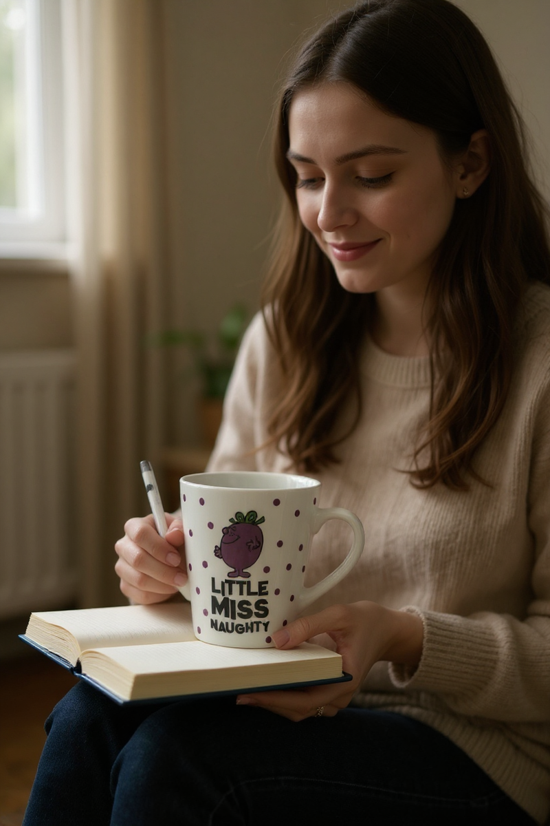 Little Miss Naughty Polka Dots Mischief Mug