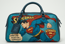 Superman Duffle Bag | 24L Polyester with Adjustable Strap