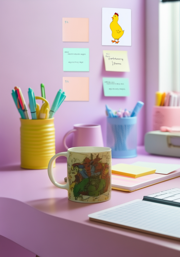 Marvel Characters Ceramic Mug | Gift for Kids