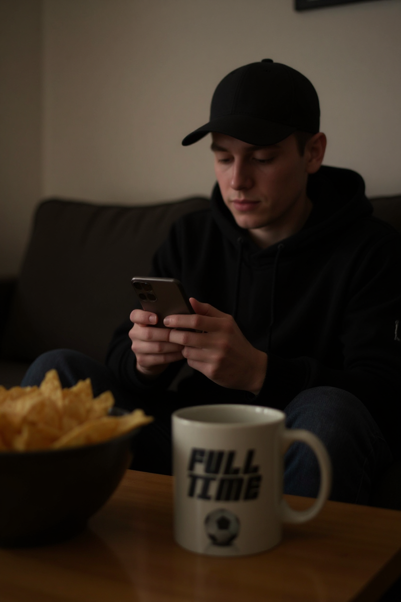 Half Time & Full Time Soccer Mug | Gift for Football Fans