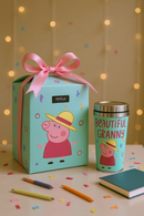 Peppa Pig Beautiful Granny Travel Tumbler | Gift for Peppa Pig Fans