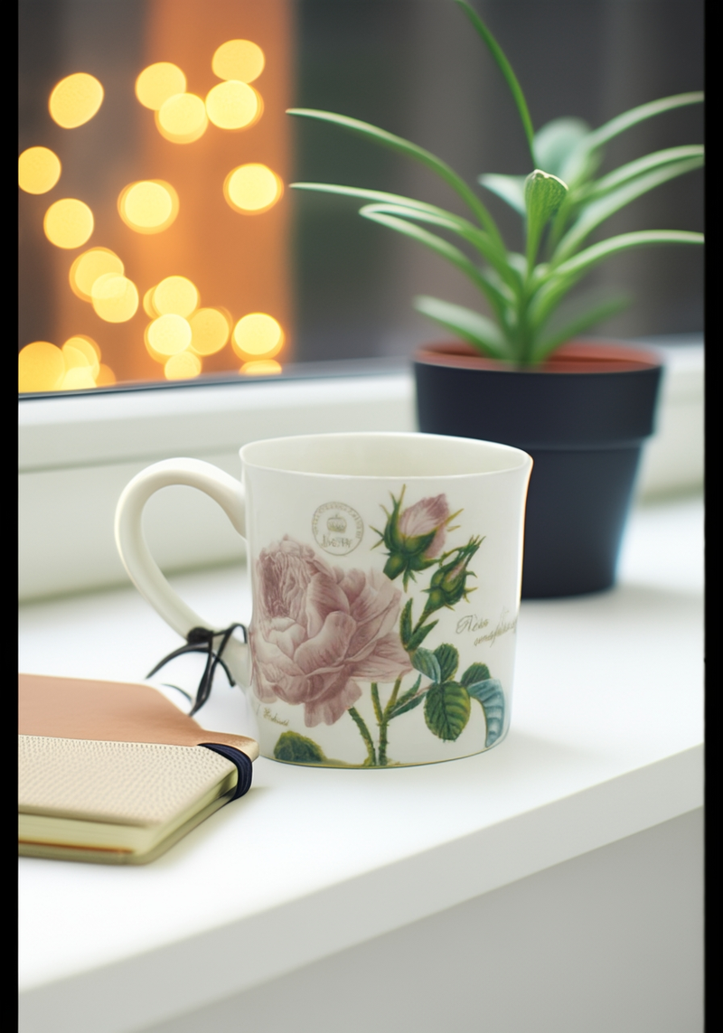 Rose Blossom Ceramic Mug&nbsp;&nbsp;