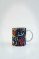 Web-Warrior Spiderman Comic Ceramic Mug | Gift for Marvel Fans