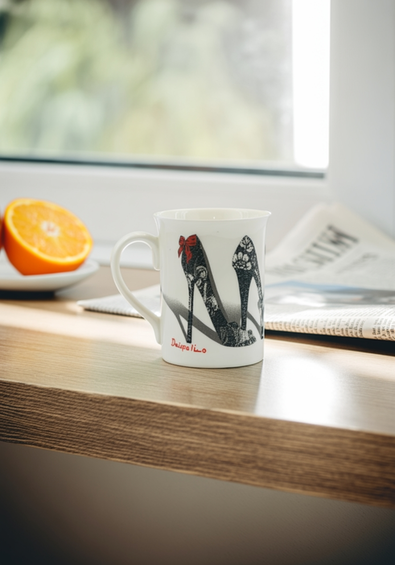 Christopher Vine High Heel Elegance Ceramic Mug