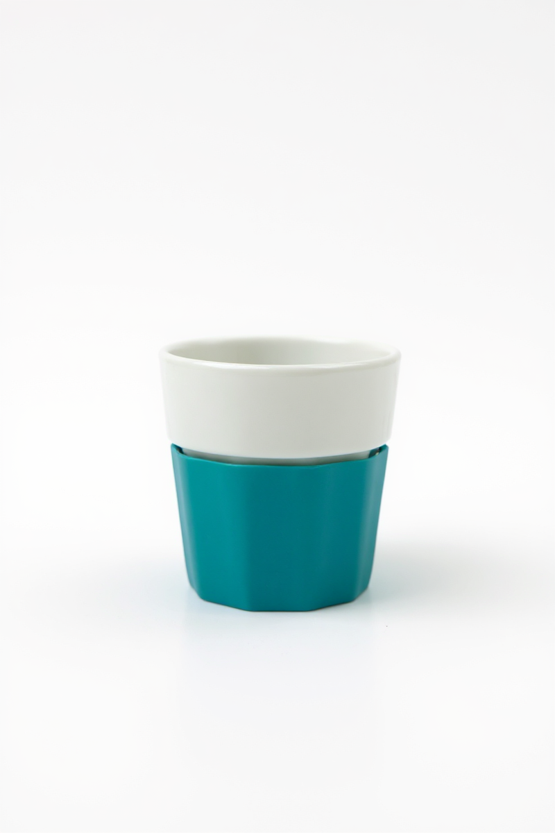 White and Blue Serenity Cup