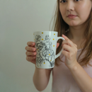 Disney Princess Mug & Fuzzy Socks Gift Set for Women & Girls –Ceramic Coffee