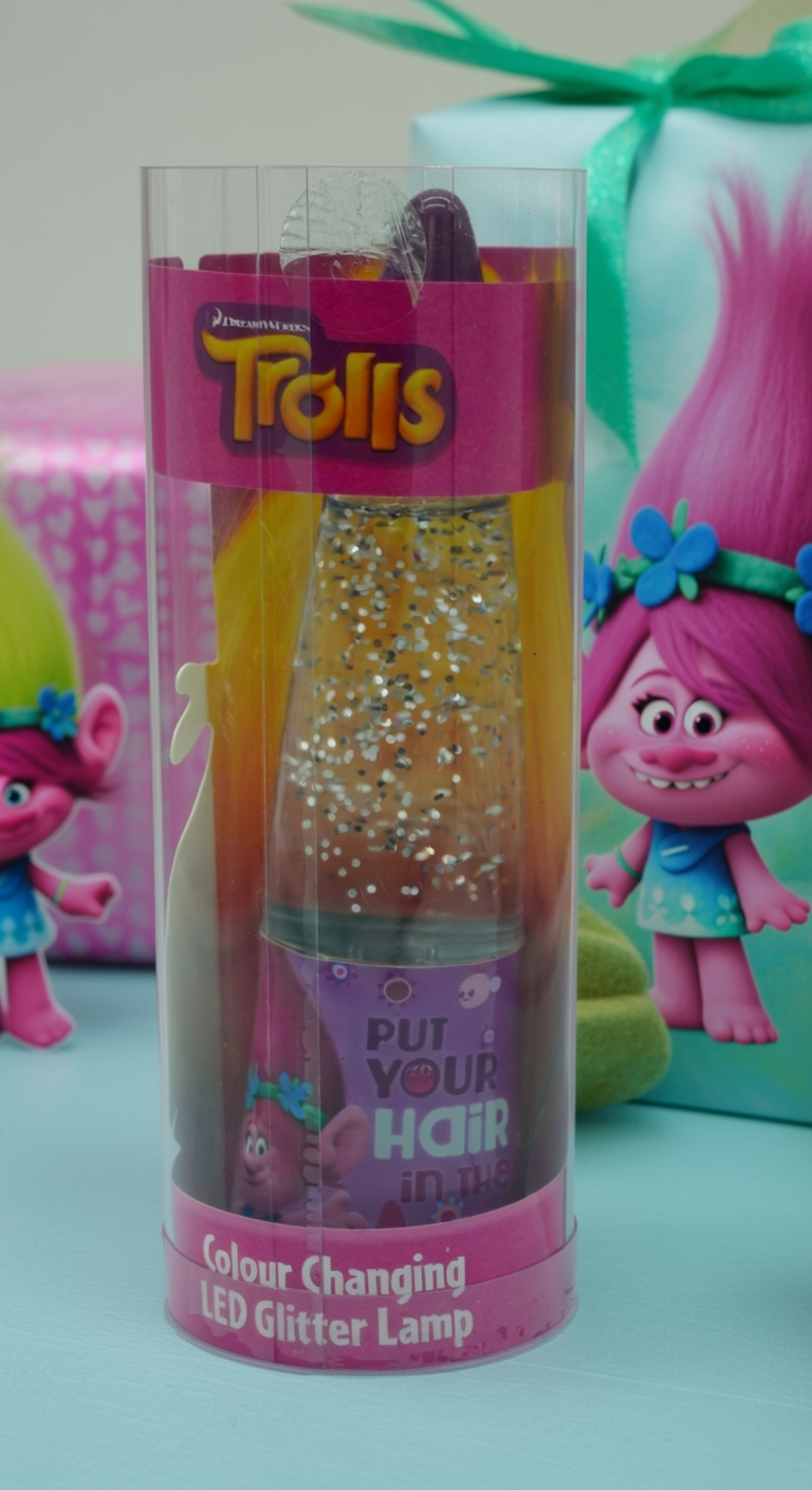 Trolls Poppy Glitter Magic Lamp