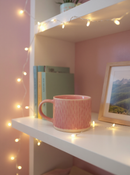 Ribbed Harmony Ceramic Mug | Gift for Minimalist Lovers