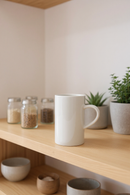 Classic White Serenity Long Mug