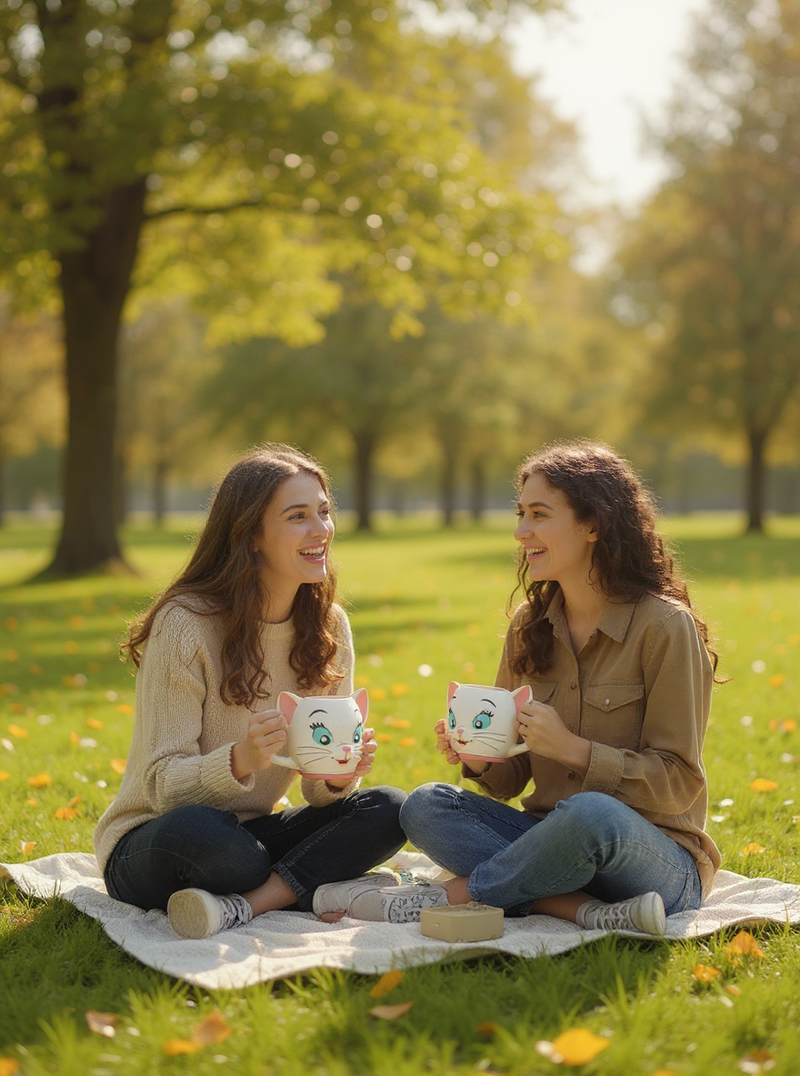 Marie the Cat 3D Charm Mug