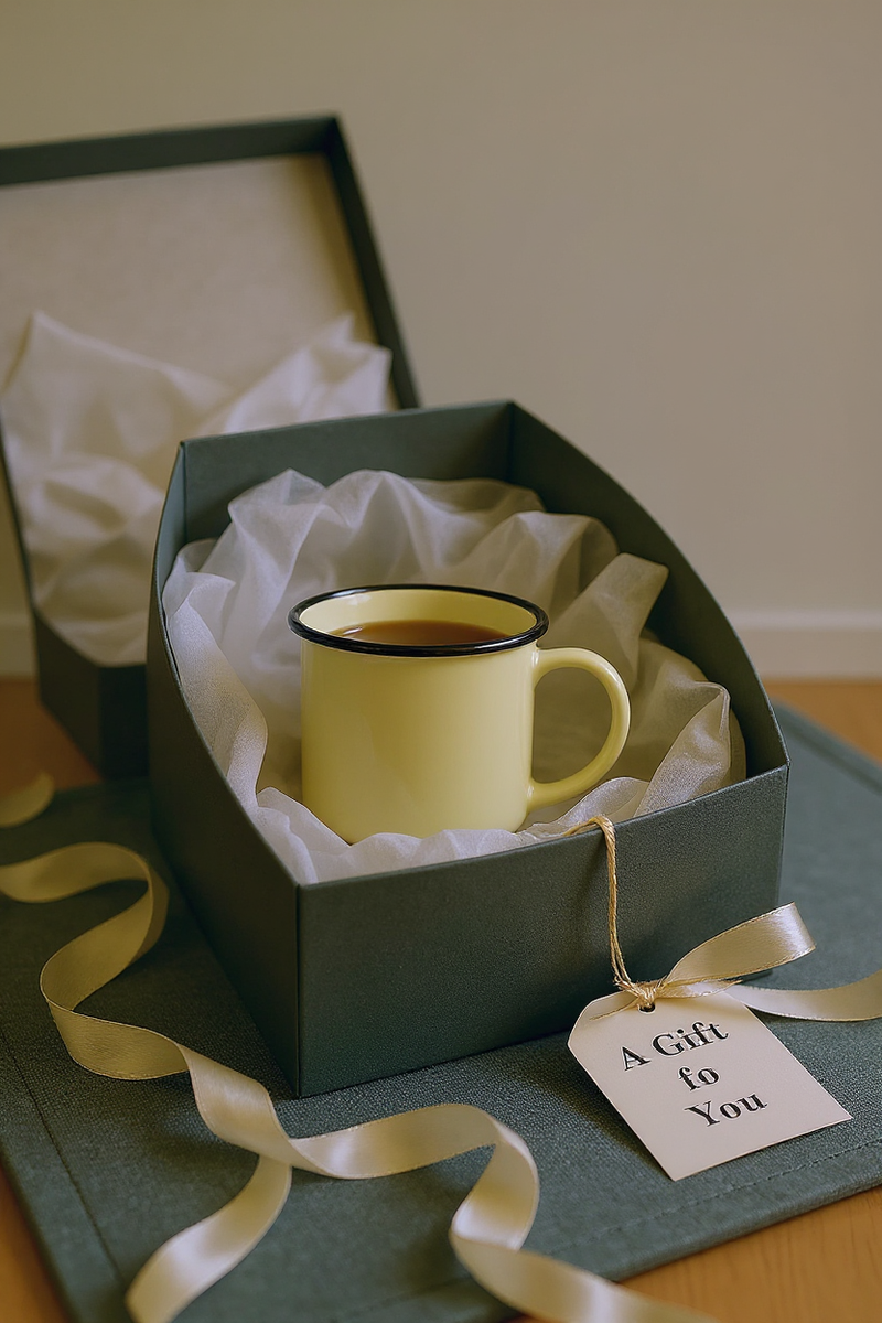 Classic Cream Enamel Camp Mug