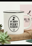 Shelby Clan Enamel Mug | Perfect for Shelby Fan&nbsp;