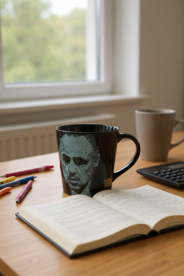 Don Vito Corleone “Great Men Are Not Born” Theme Mug | Gift for Movie Fans&nbsp;&nbsp;