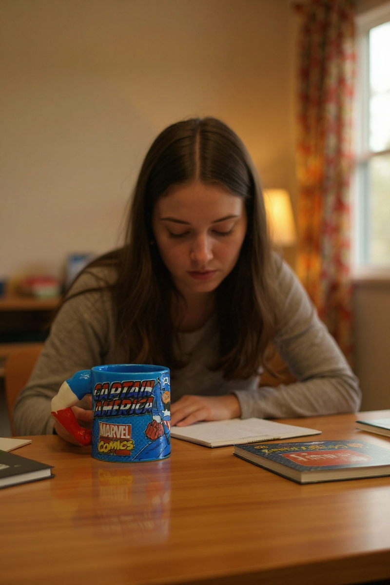 Marvel Comics Captain America Mug with Arm Handle