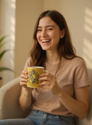 Hufflepuff Sunlit Harmony Coffee Cup | Gift for Harry Potter Fans