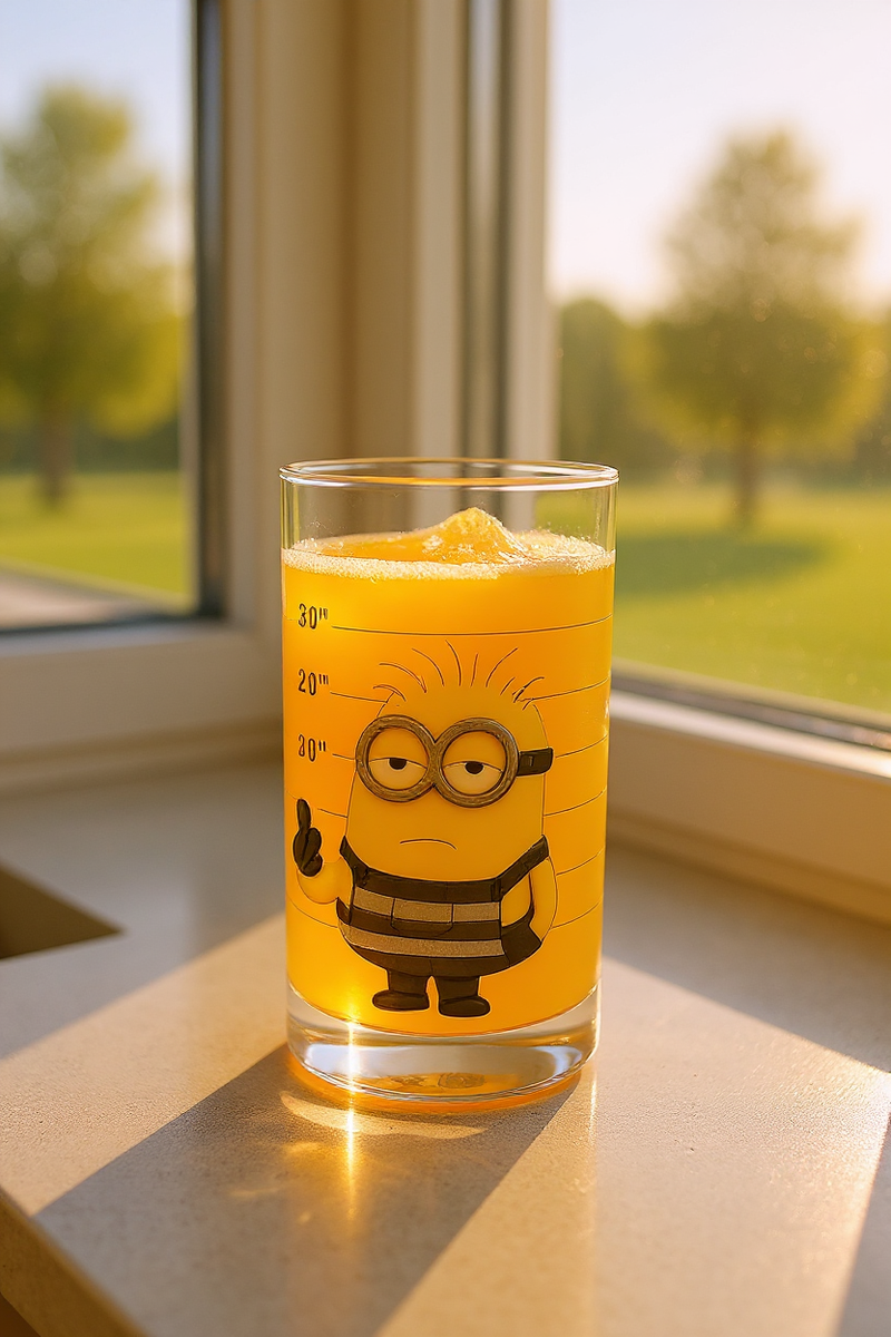 Minions Prison Mugshot Glasses