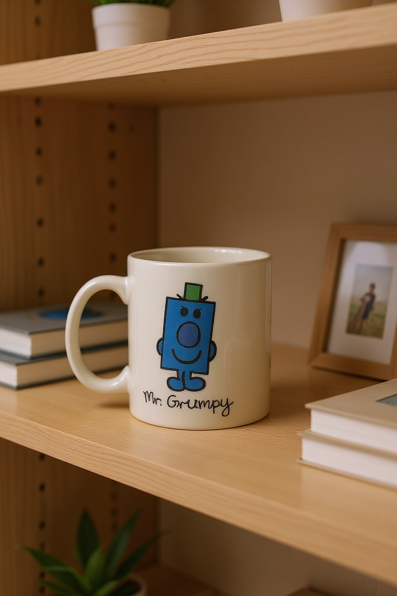 Grumpy’s Morning Grumble Ceramic Mug | Gift for Coffee Lovers