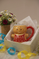 3D Gingerbread Girl Delight Mug