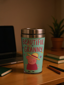 Peppa Pig Beautiful Granny Travel Tumbler | Gift for Peppa Pig Fans