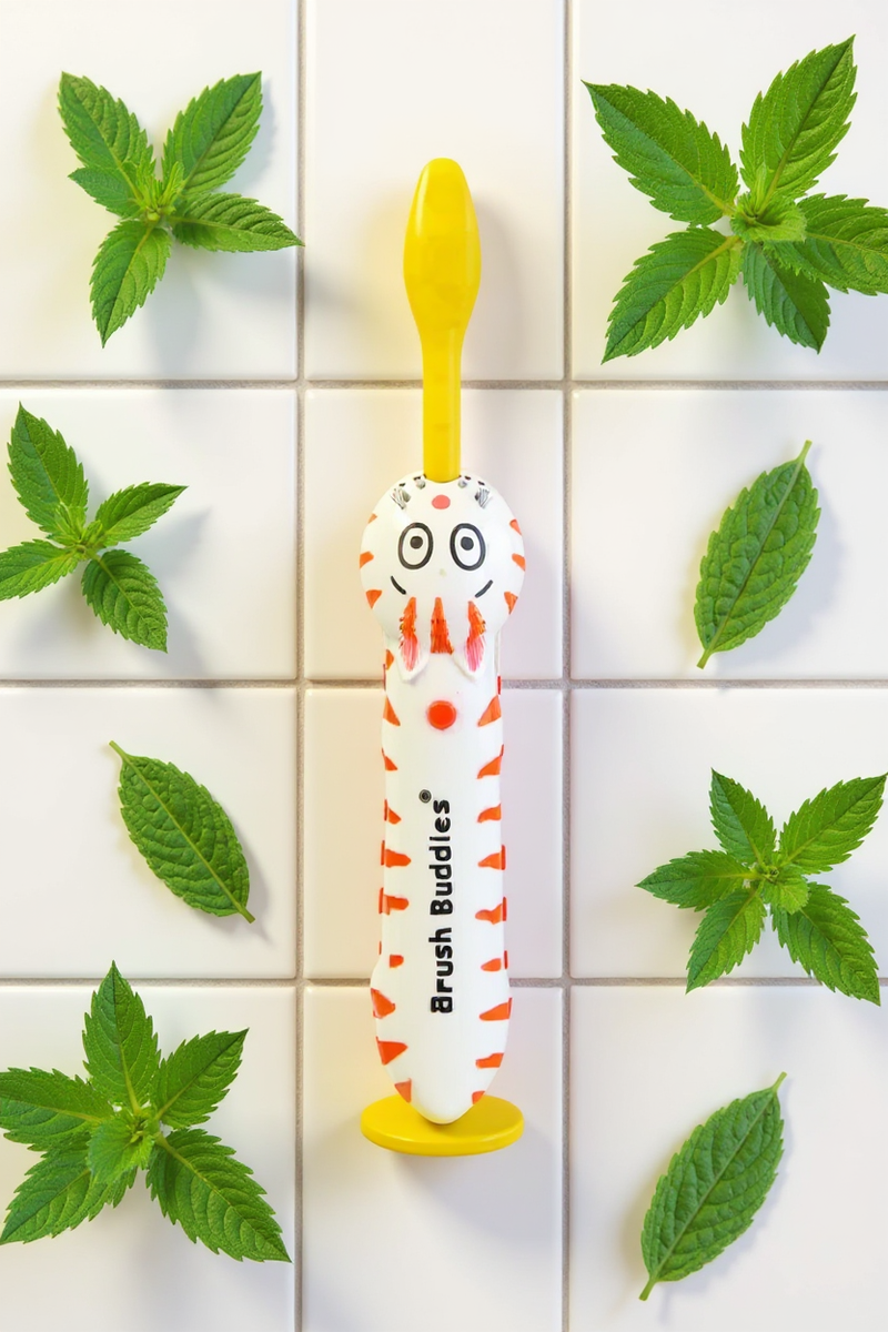 Brush Buddies Talkin Bow Wow Brewster (Dog) Toothbrush- Yellow