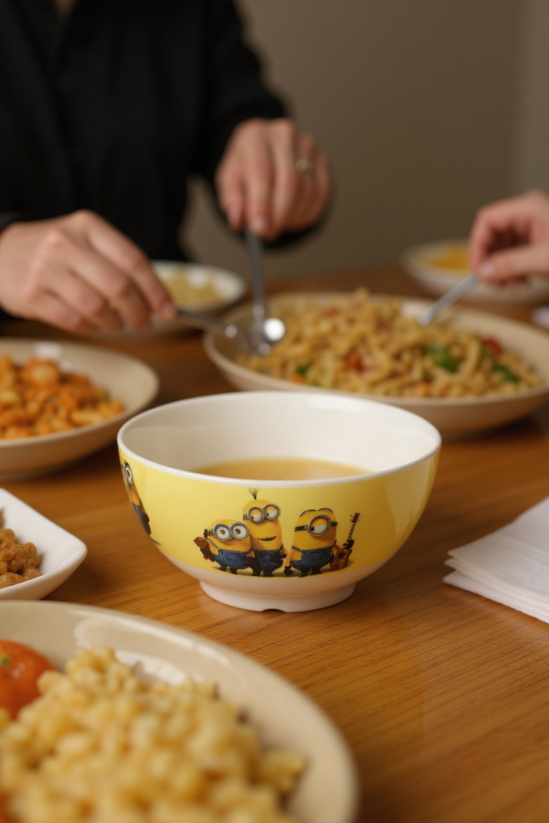 Minion Melody Cereal Bowl | Gift for Kids