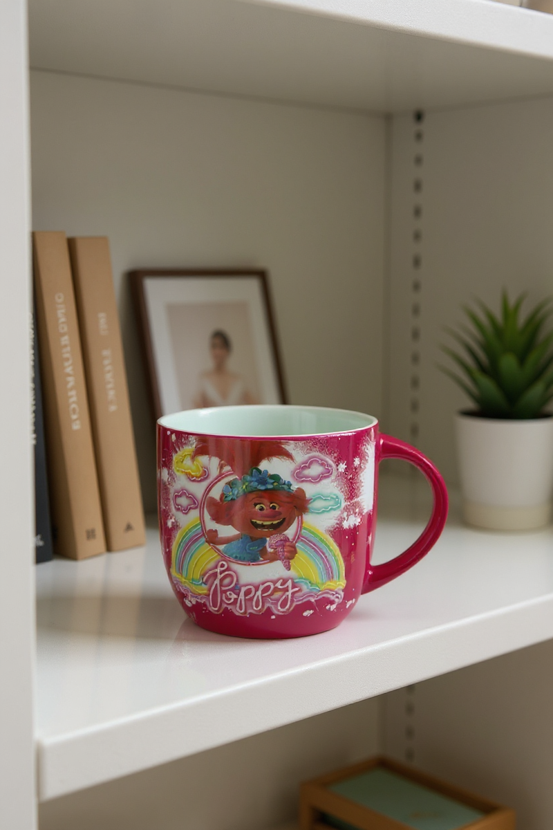 Trolls Pink Harmony Ceramic Mug