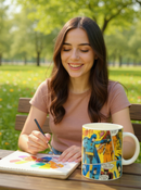 Batman Comic Strip Legacy Mug