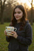 Feline Bliss: Live, Love, Purr Ceramic Mug | Gift for Cat Lovers