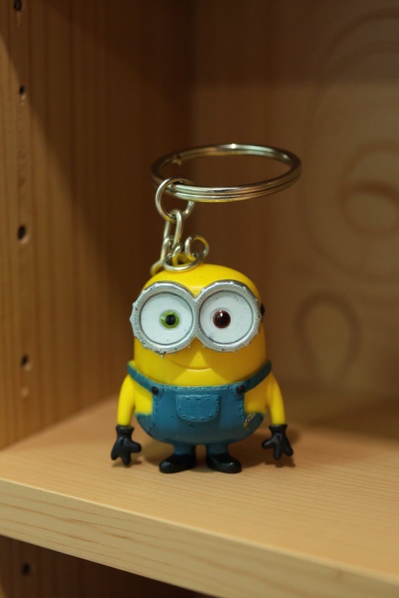 Minion Bob Cheerful Keychain