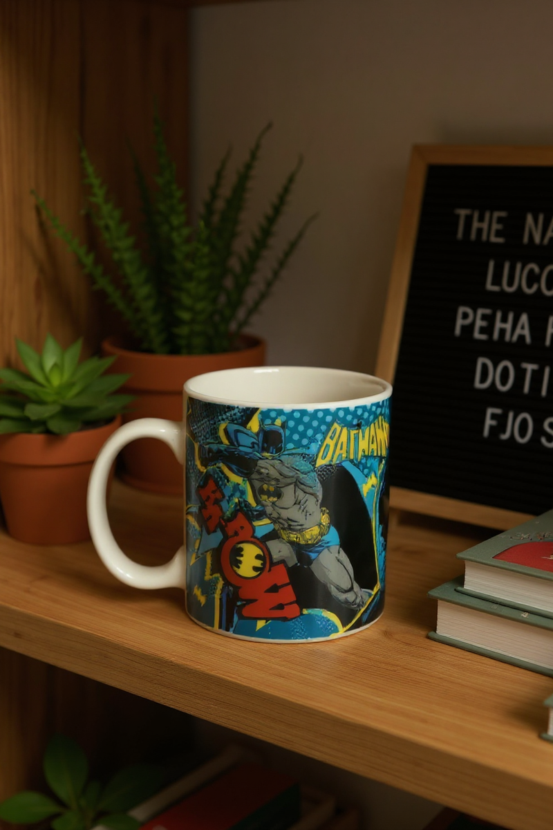 Pow &amp; Batman Dynamic Action Mug