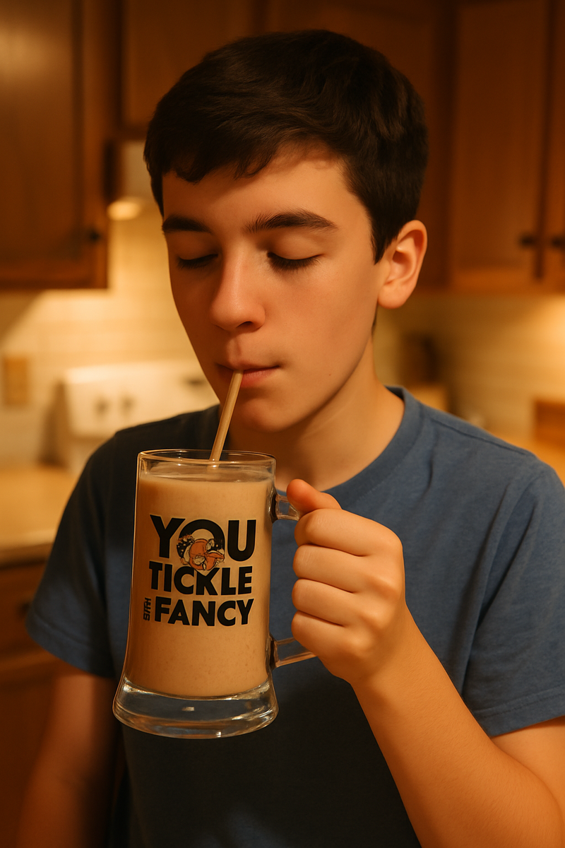 Little Miss 'You Tickle My Fancy' Charm Glass Mug