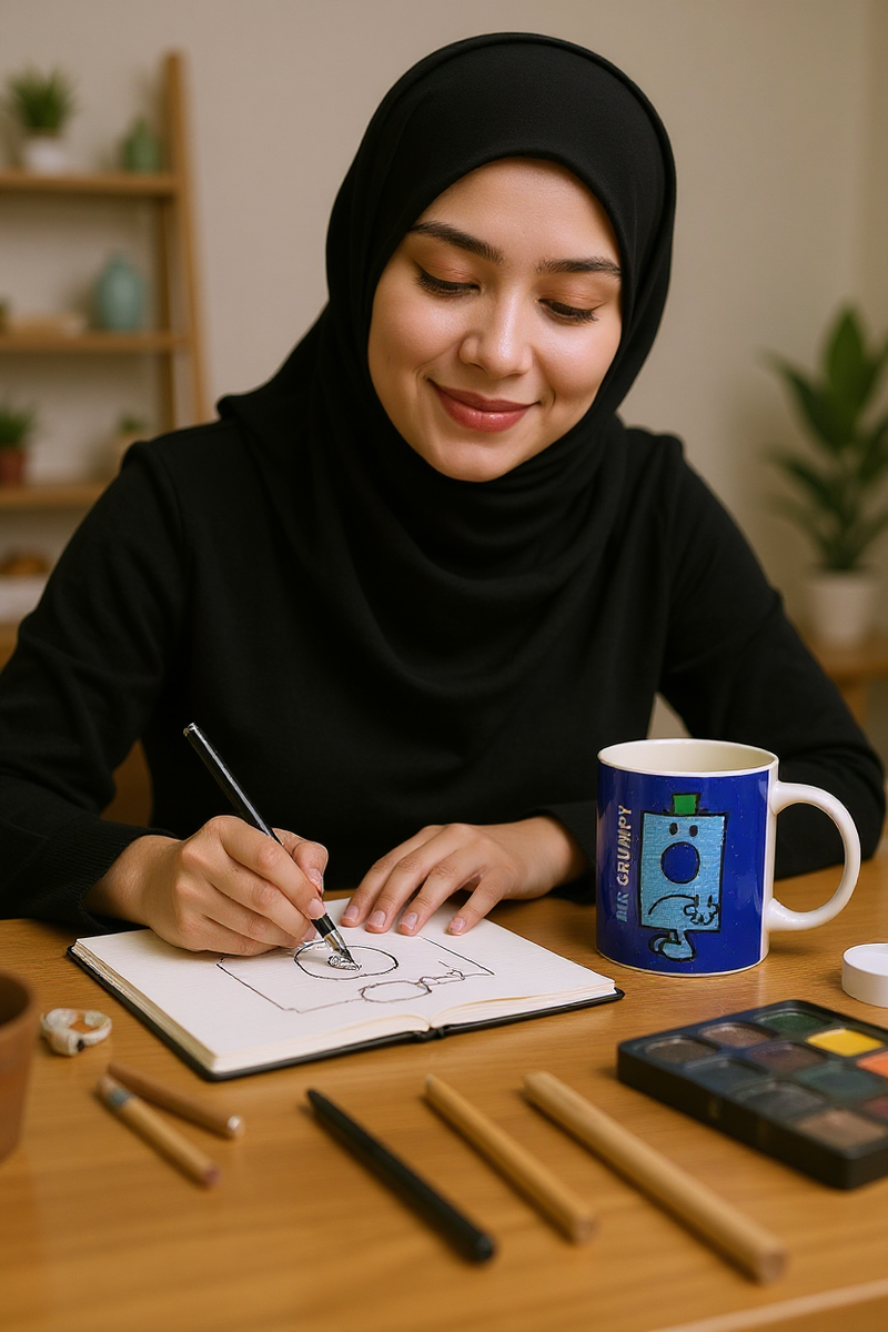 Grumpy by Name, Grumpy by Nature Ceramic Mug | Gift for Humor Lovers