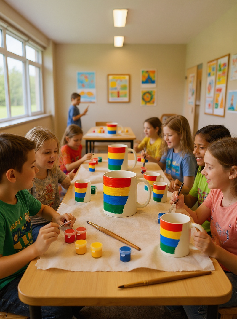 Personalized Paint Your Own Mug Set