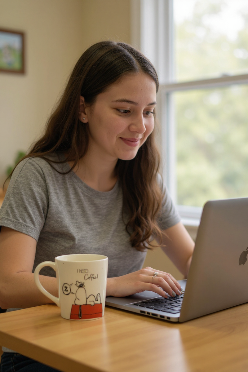 Snoopy I Need Coffee Mug | Gift for Peanuts Fans