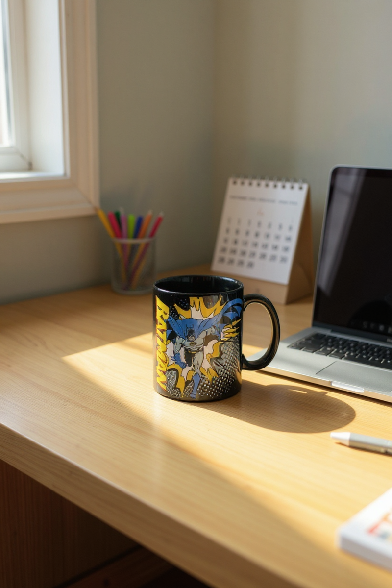 DC Batman My Dad is the World's Greatest Superhero Ceramic Mug | Gift for DC Fans