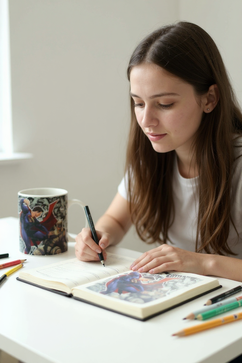 Superman Character Ceramic Mug | Gift for DC Fans&nbsp;