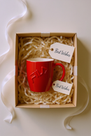 Red Fila Embossed Energy Mug