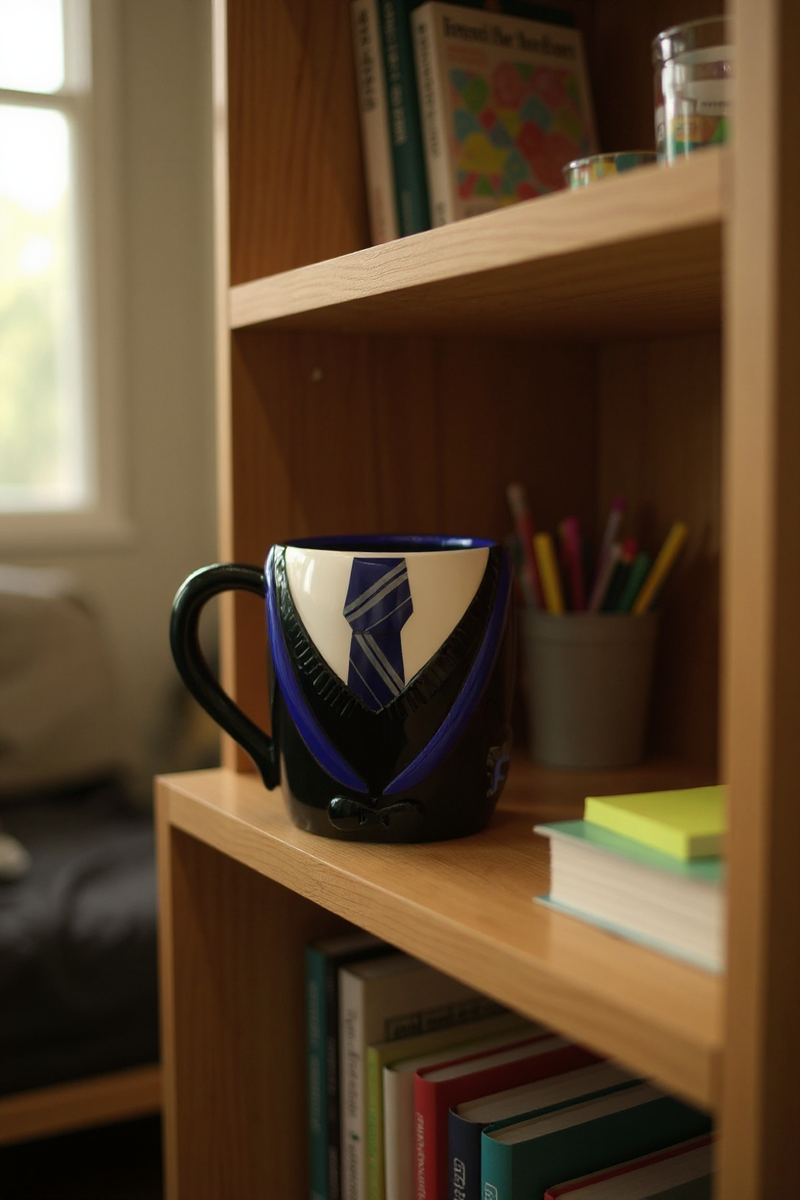 Gentleman’s Elegance Vest &amp; Tie Ceramic Mug | Gift for Dapper Enthusiasts
