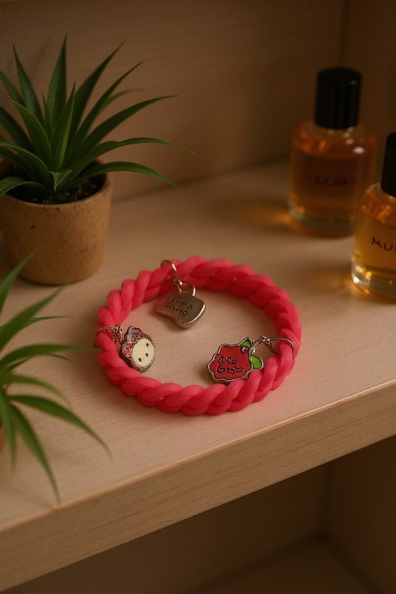 Hello Kitty Strawberry Charm Band for Girls