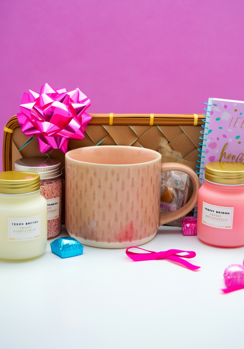 Classic Pink Ceramic Mug