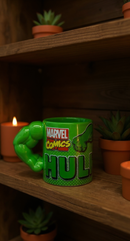 Marvel Hulk Titan 3D Arm Handle Green Ceramic Mug | Gift for Marvel Fans